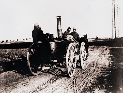 Mobilna kuchnia w górę linii, c1914-c1918 autorstwa Unbekannt