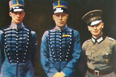 Zwycięzcy pięcioboju współczesnego, 1928. autorstwa Unbekannt