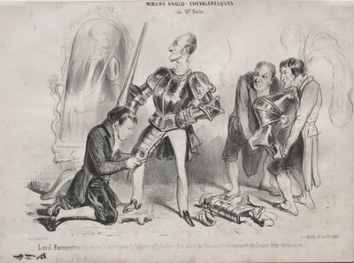 Maniery anglo-rycerskie, 1839. autorstwa Unbekannt