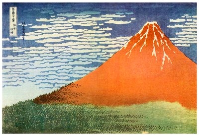 Mont Fuji, Japonia, ok. 1823 1956 r autorstwa Unbekannt