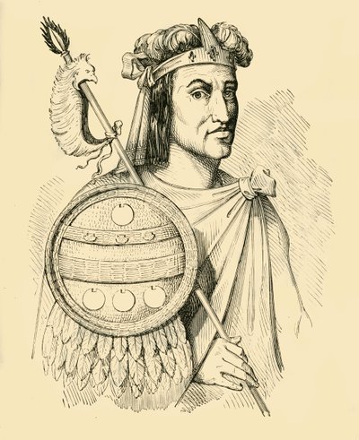 Montezumy, 15191-1520, 1890. autorstwa Unbekannt