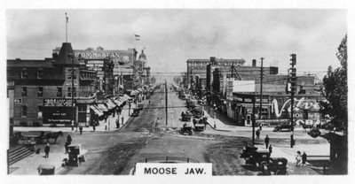 Moose Jaw, Saskatchewan, Kanada, ok. 1920 r. autorstwa Unbekannt