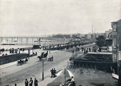 Morecambe - Promenada, 1895 autorstwa Unbekannt