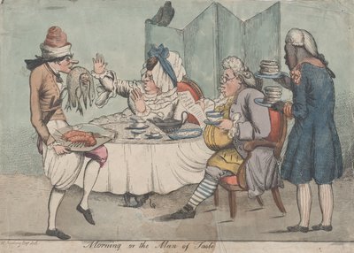 Poranek, czyli Człowiek Smaku, 1802-11. autorstwa Unbekannt