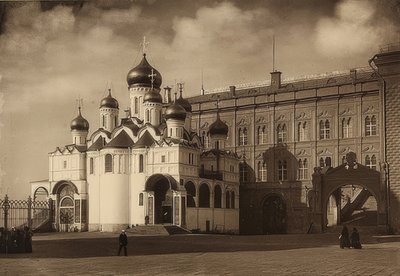 Moskwa. Katedra Zwiastowania Pańskiego. Około 1900 r. autorstwa Unbekannt