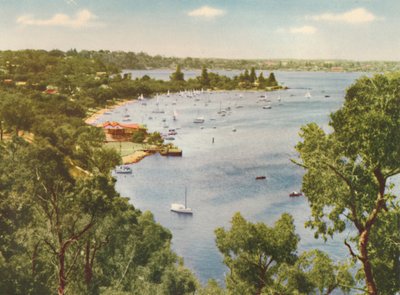 Zatoka Mosman, Keanes Point, Peppermint Grove, c1947. autorstwa Unbekannt