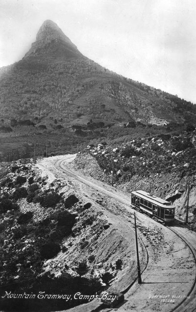 Tramwaj górski, Camps Bay, Kapsztad, RPA, 1917 autorstwa Unbekannt