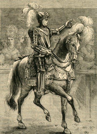 Pan Dymoke, Mistrz Królów, 1881. autorstwa Unbekannt