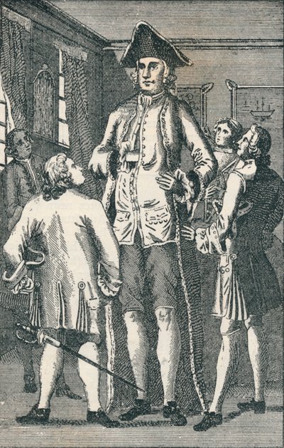 Pan Henry Blacker, brytyjski gigant, c1750, 1894 r autorstwa Unbekannt