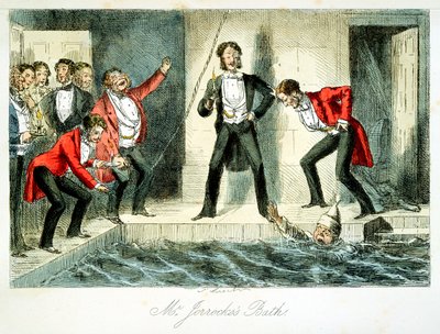 Kąpiel pana Jorrockss, 1845 autorstwa Unbekannt
