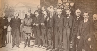 Pan Lloyd George, premier i niektórzy jego koledzy w latach 1917, c1917, 1935 autorstwa Unbekannt
