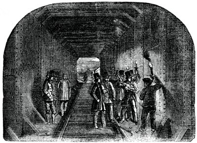 Pan Stephenson wkłada ostatni nit, 1886 autorstwa Unbekannt