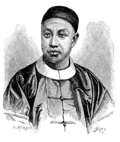 Pan Yang, attaché Poselstwa Chińskiego w Paryżu, ok. 1890 r. autorstwa Unbekannt