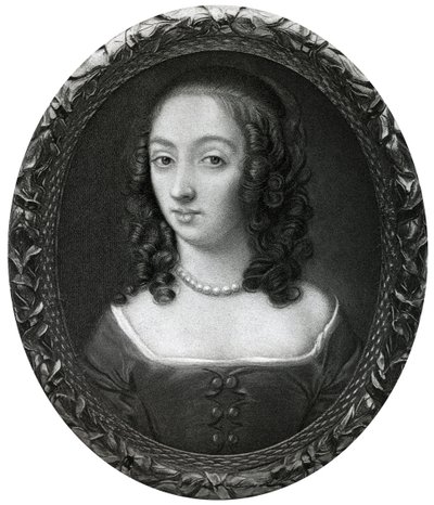 Pani Claypole Elizabeth Cromwell, druga córka Olivera Cromwella, XVII wiek, 1899. autorstwa Unbekannt