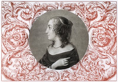 Pani Claypole Elizabeth Cromwell, druga córka Olivera Cromwella, XVII wiek, 1899. autorstwa Unbekannt