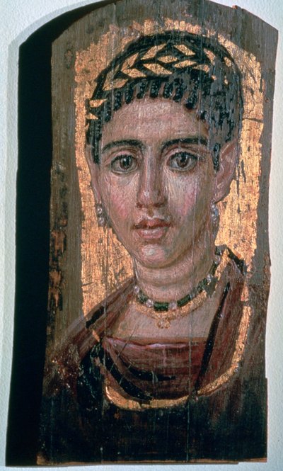 Portret mumii Egipcjanki, I-III w. autorstwa Unbekannt