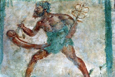 Mural Merkurego, Pompeje, Włochy autorstwa Unbekannt