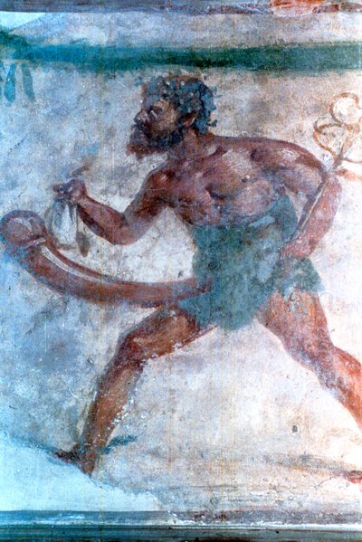 Mural Merkurego, Pompeje, Włochy autorstwa Unbekannt