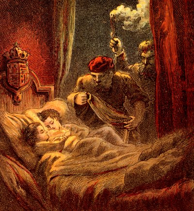 Morderstwo Małych Książąt, 1483, c1850 autorstwa Unbekannt