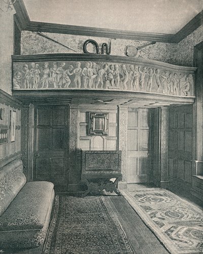 Galeria Muzyczna z rzeźbą, ok. 1893. autorstwa Unbekannt