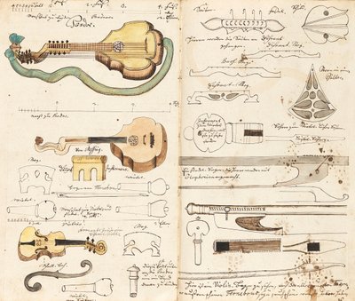 Rękopis muzyczny Z muzyki górniczej, ok. 1760 r. autorstwa Unbekannt