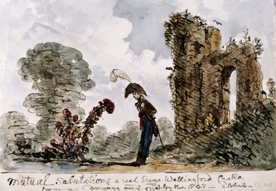 „Wzajemne pozdrowienia”. William Crotch, c.1838. autorstwa Unbekannt