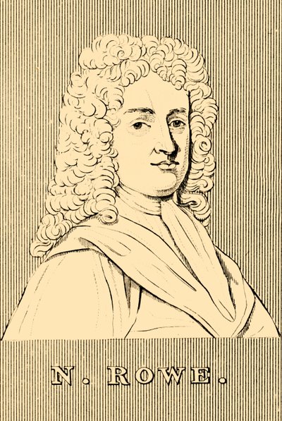 N. Rowe, 1674-1718, 1830. autorstwa Unbekannt