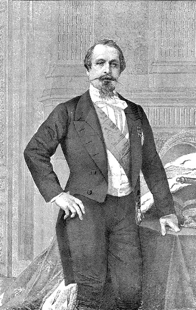 Napoleon III, cesarz Francji, XIX w. autorstwa Unbekannt