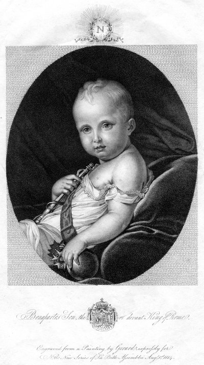 Napoleona II 1811-1832, 1814 autorstwa Unbekannt