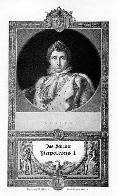 Napoleon I Bonaparte, cesarz Francuzów, 1900 autorstwa Unbekannt