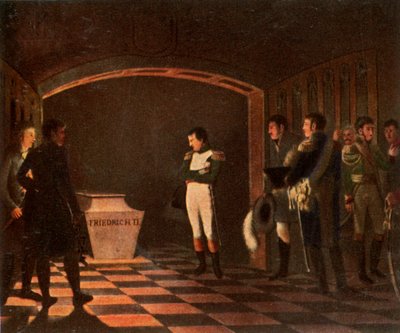 Napoleon I przy grobie Fryderyka Wielkiego, 27 października 1806, 1936. autorstwa Unbekannt