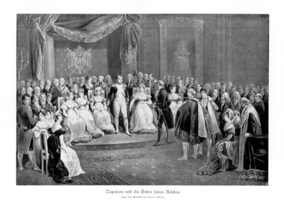 Napoleon i pierwsze z jego imperiów, c1804-1814 autorstwa Unbekannt