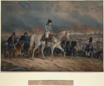 Rekolekcje Napoleona z Moskwy, 1847 autorstwa Unbekannt