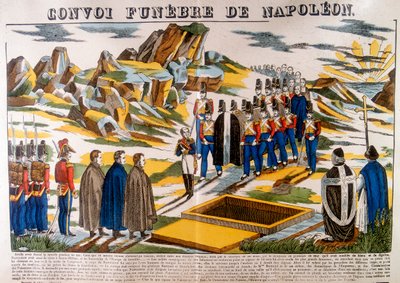 Kondukt pogrzebowy Napoleona, Św. Helena, 1821 1826 autorstwa Unbekannt