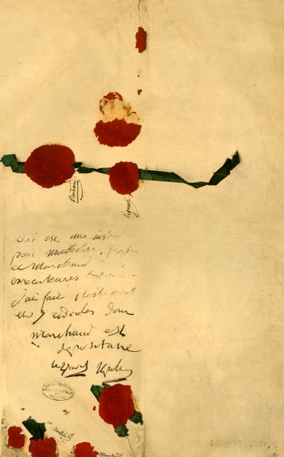 Testament Napoleonów, 16 kwietnia 1821, 1921. autorstwa Unbekannt