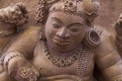 Muzeum Narodowe Indii, Delhi. Śiwa Wamana. Nagpur, Maharashtra. Złóg. V wiek n.e. Szczegół. Indie. autorstwa Unbekannt