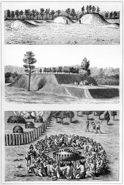 Stanowiska archeologiczne rdzennych Amerykanów, USA, 1901 autorstwa Unbekannt