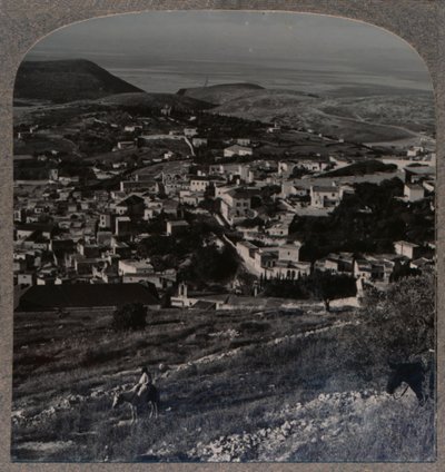 Nazaret i Góra Opadu, ok. 1900 autorstwa Unbekannt