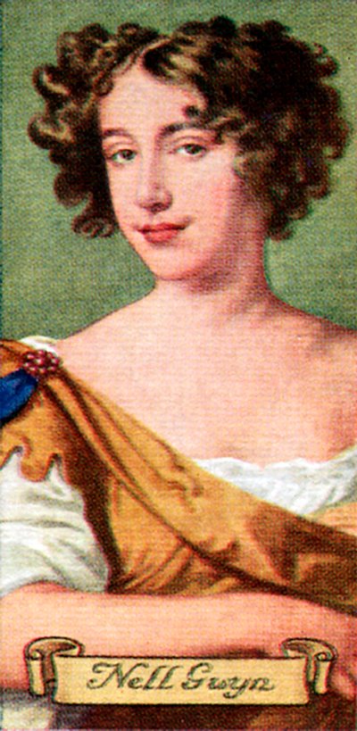 Nell Gwyn, zaczerpnięta z serii kart z papierosami, 1935 autorstwa Unbekannt