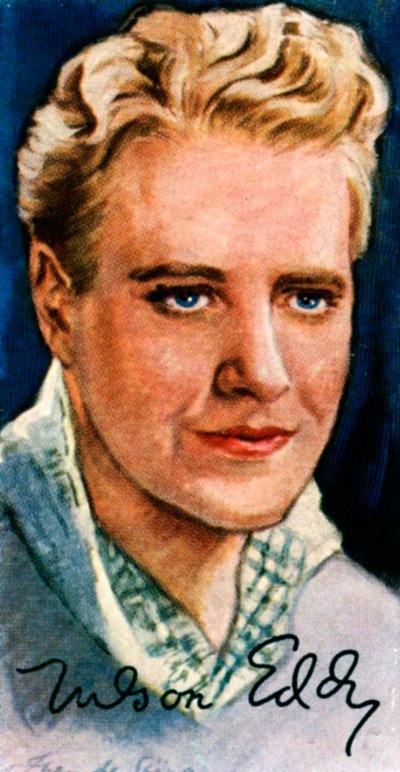 Nelson Ackerman Eddy, 1901-1967, amerykański piosenkarz i aktor filmowy, XX wiek autorstwa Unbekannt