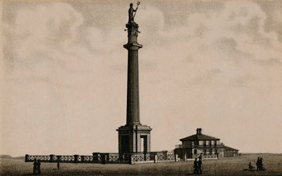 Filar Nelsona, ok. 1880 r. autorstwa Unbekannt