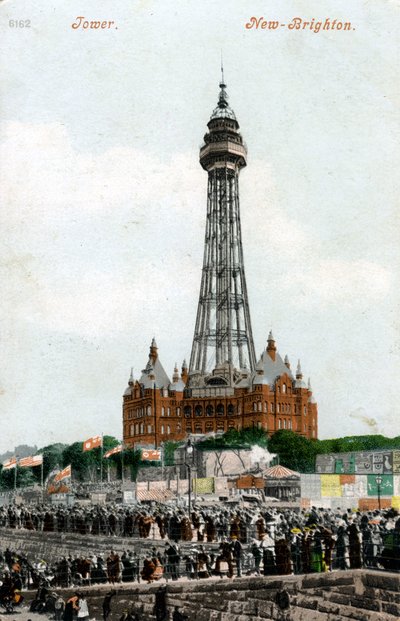 New Brighton Tower, Wallasey, Cheshire, c1898-c1921 autorstwa Unbekannt