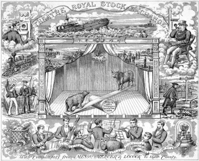 Noworoczne życzenia od maklerów giełdowych Mercer Locock dla ich klientów, 1894 autorstwa Unbekannt
