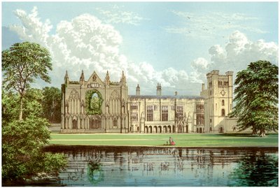 Opactwo Newstead, Nottinghamshire, dom rodziny Webbów, ok. 1880 r. autorstwa Unbekannt