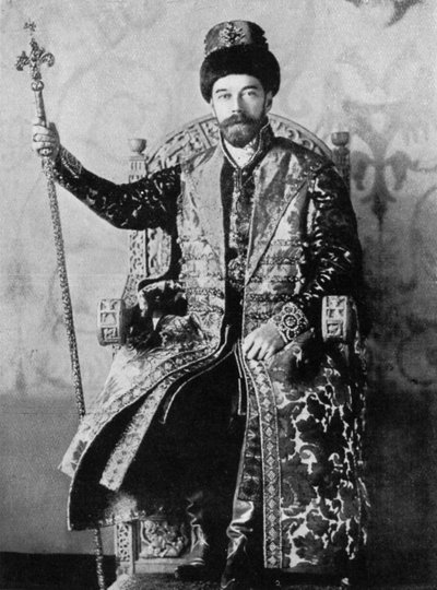 Mikołaj II z Rosji, 1894, c1920 autorstwa Unbekannt