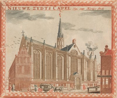 Nieuwe Zydts Capel”, w: Tooneel Der Voornaamste Nederlands Huizen, En Lust Hoven, Naar T…, b.d. autorstwa Unbekannt