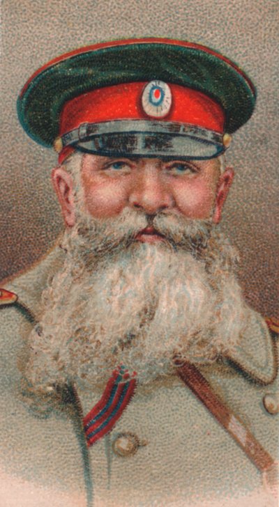 Nikołaj Iudowicz Iwanow 1851-1919, generał armii cesarskiej, 1917 autorstwa Unbekannt