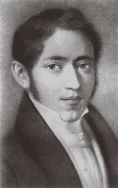 Nikołaj Płatonowicz Ogariew 1813-1877, 1830 autorstwa Unbekannt