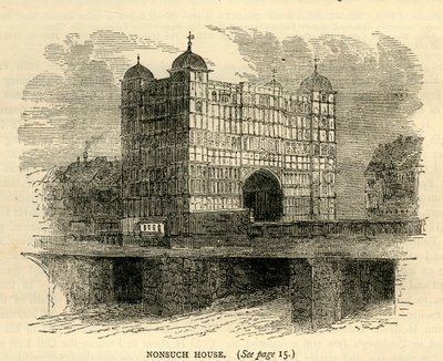 Dom Nonsuch, ok. 1872 r. autorstwa Unbekannt