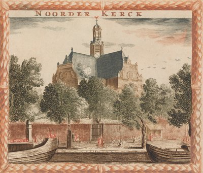Noorder Kerck”, w: Tooneel Der Hoofdste Nederlands Huizen, En Lust Hoven, Naar T Leven..., b.d. autorstwa Unbekannt